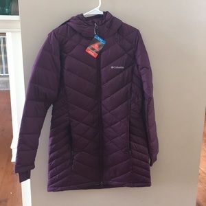 EUC Columbia jacket in plum
